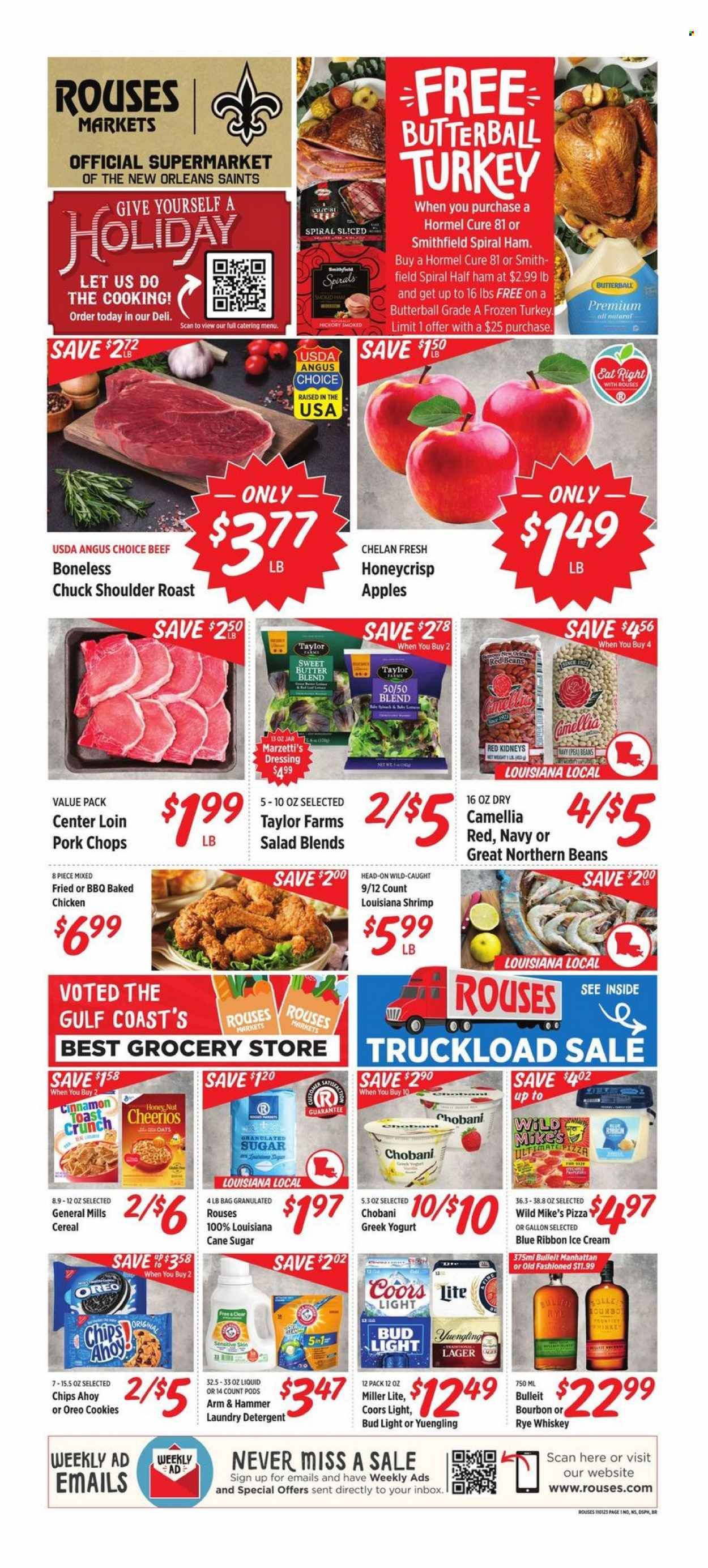 Rouses Markets (LA) Weekly Ad Flyer Specials November 1 to November 8, 2023
