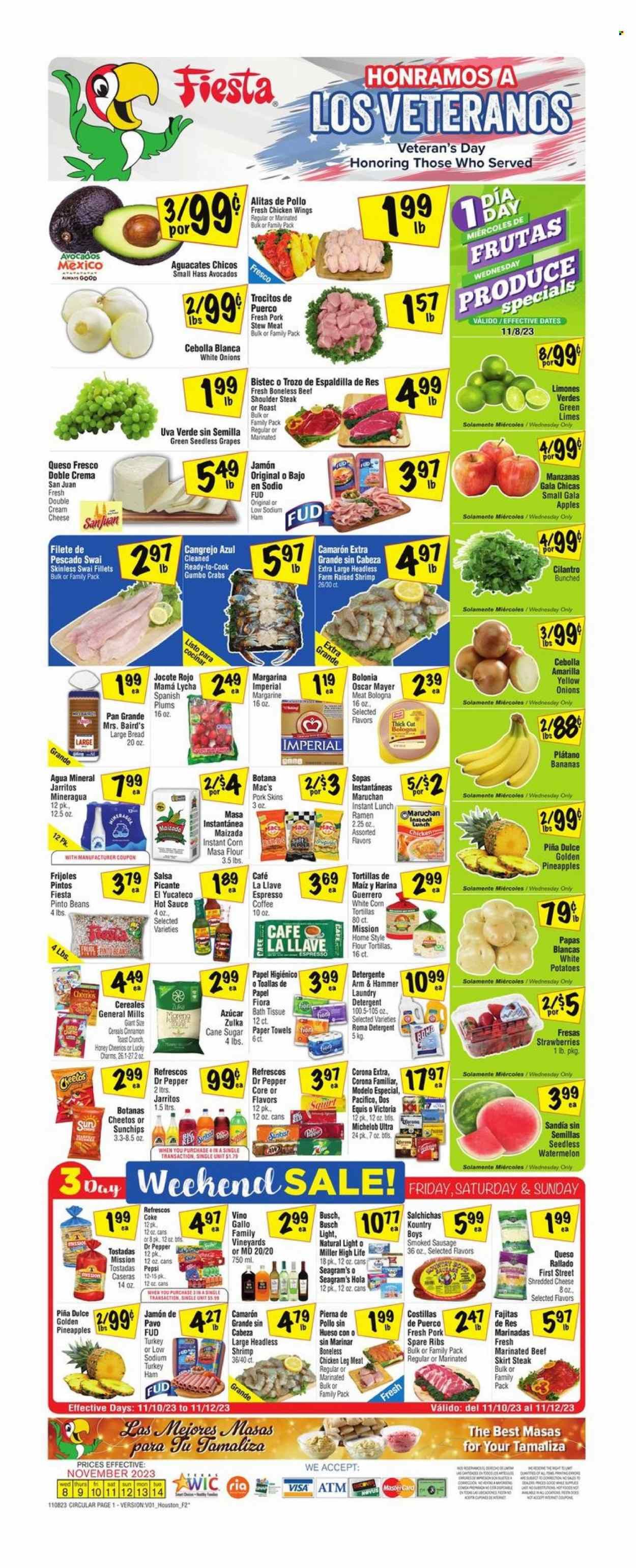 Fiesta Mart (TX) Weekly Ad Flyer Specials November 8 to November 14, 2023