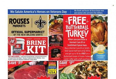 Rouses Markets (AL) Weekly Ad Flyer Specials November 8 to November 15, 2023