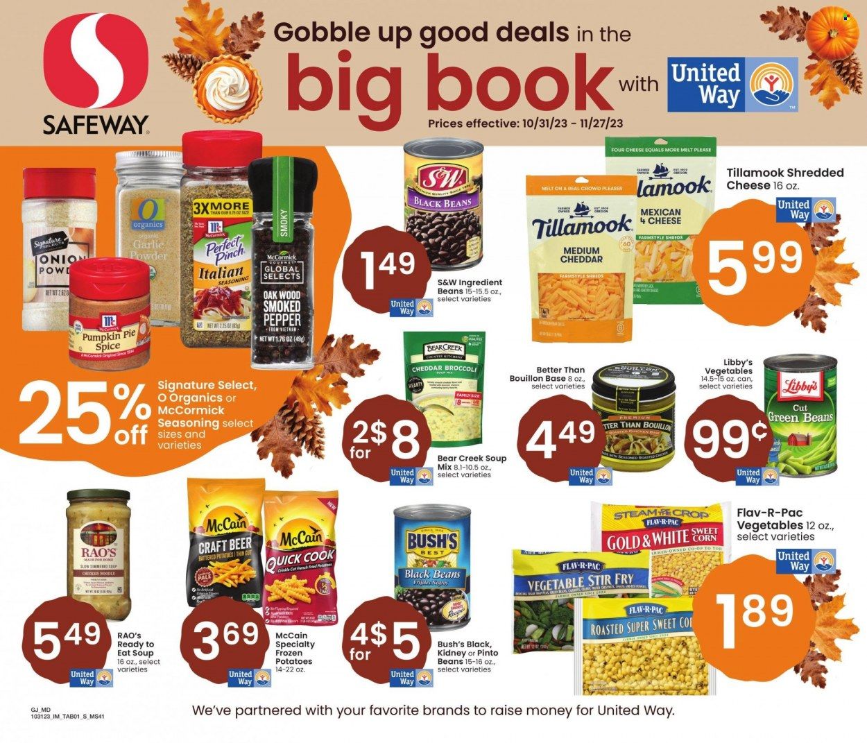 Safeway (CO) Weekly Ad Flyer Specials October 31 to November 27, 2023