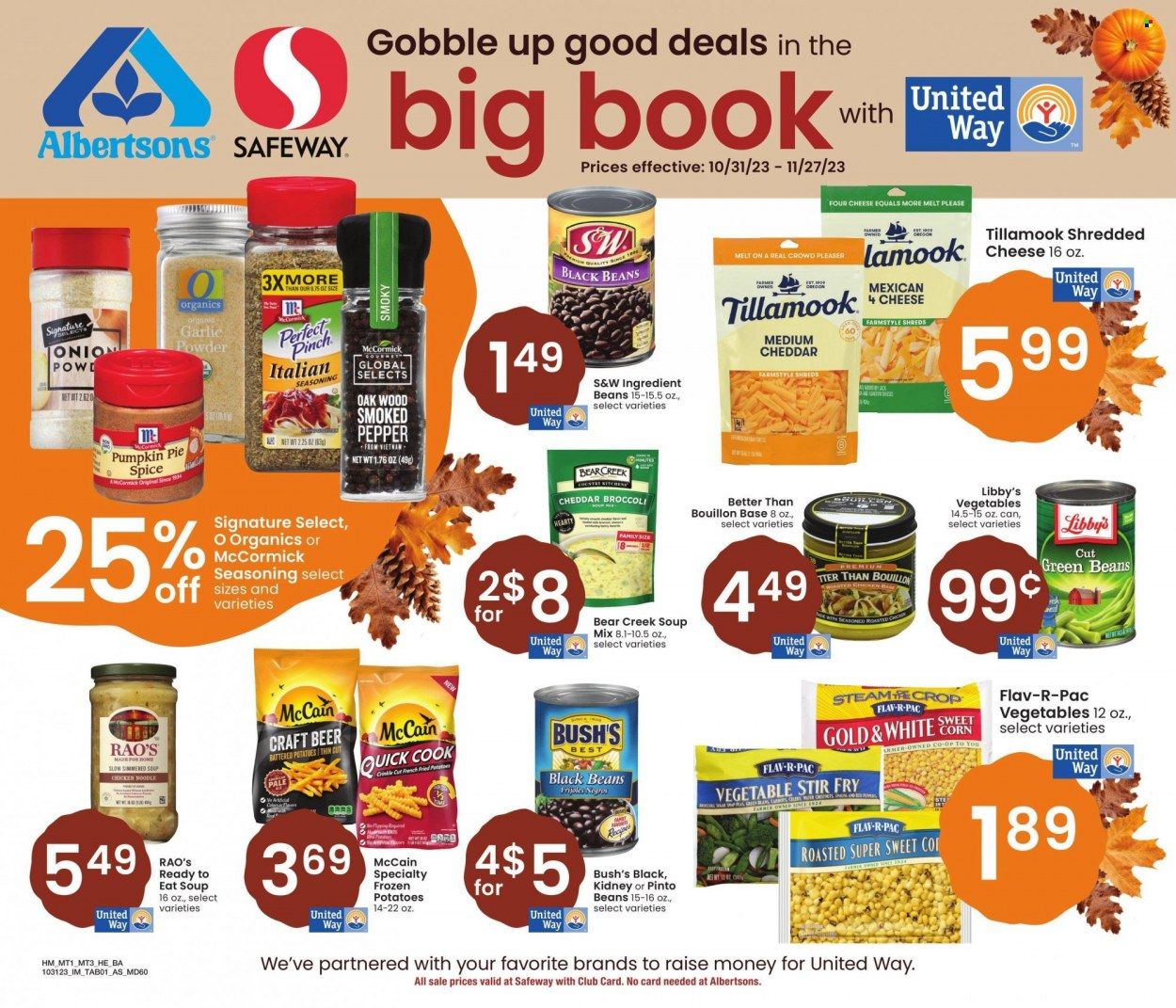 Safeway (MT) Weekly Ad Flyer Specials October 31 to November 27, 2023