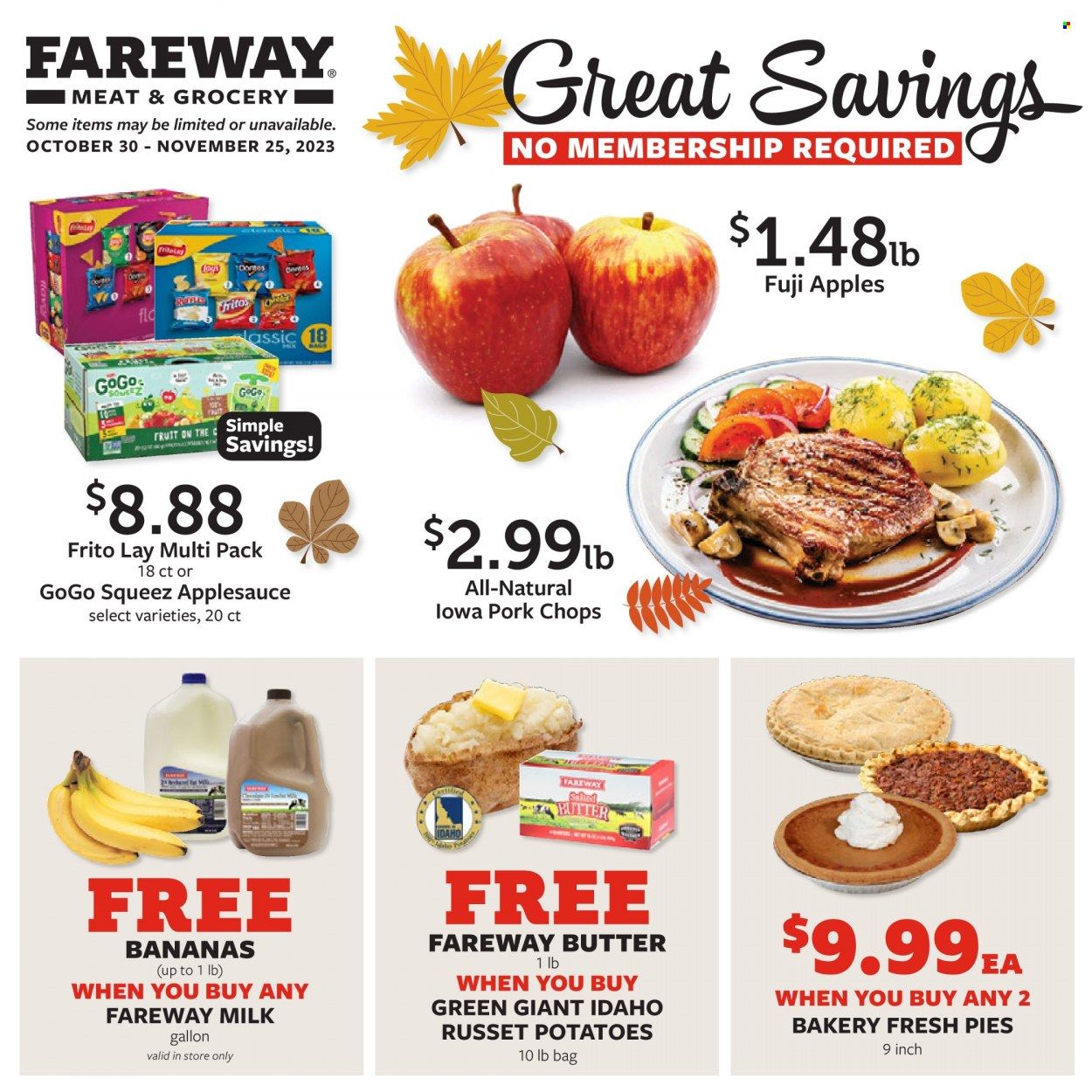 Fareway (IA) Weekly Ad Flyer Specials October 30 to November 25, 2023