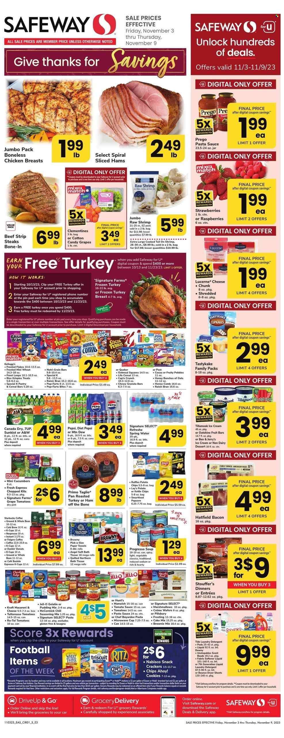 Safeway (DE) Weekly Ad Flyer Specials November 3 to November 9, 2023