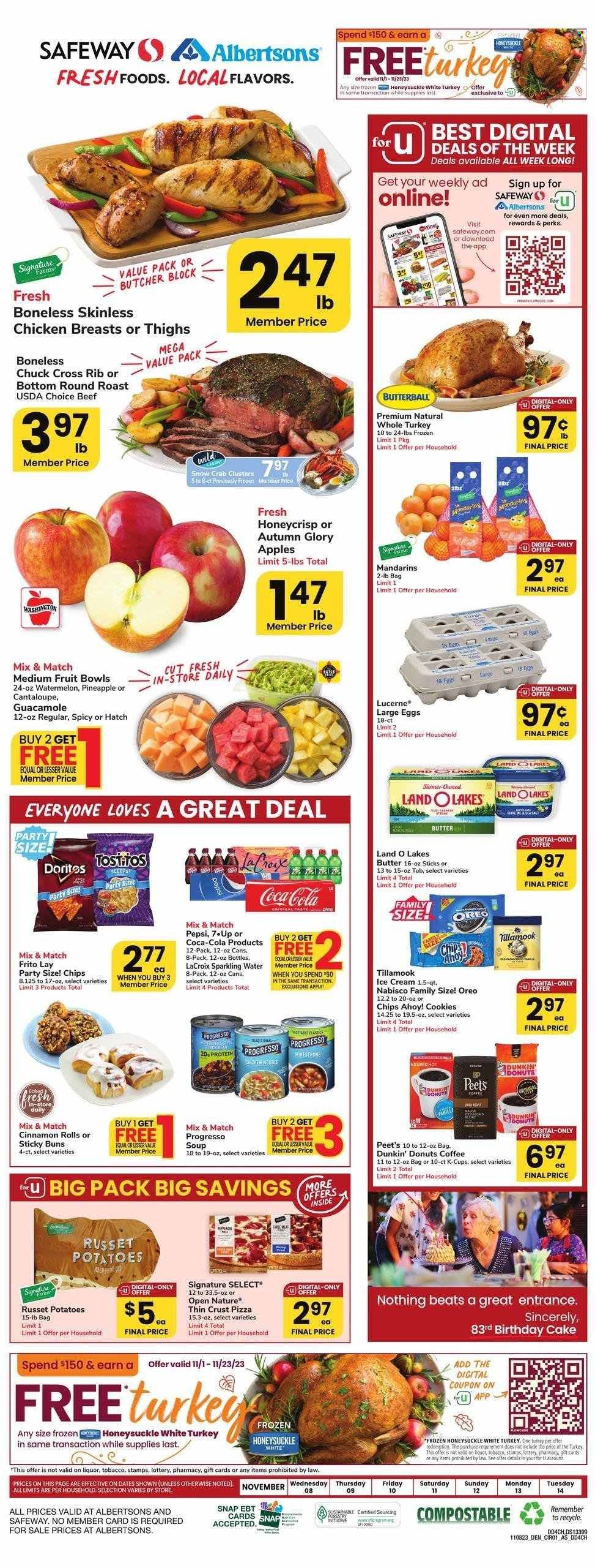 Safeway (CO, WY) Weekly Ad Flyer Specials November 8 to November 14, 2023