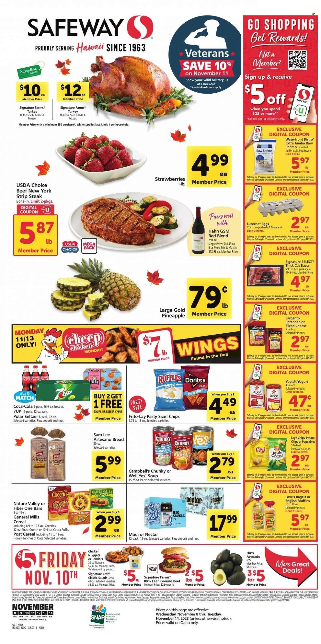 Safeway (HI) Weekly Ad Flyer Specials November 8 to November 14, 2023