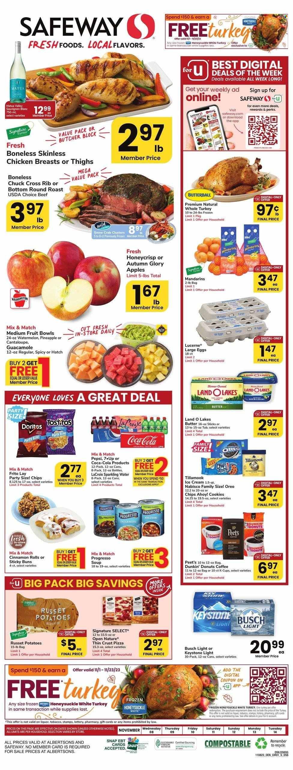 Safeway (NE) Weekly Ad Flyer Specials November 8 to November 14, 2023