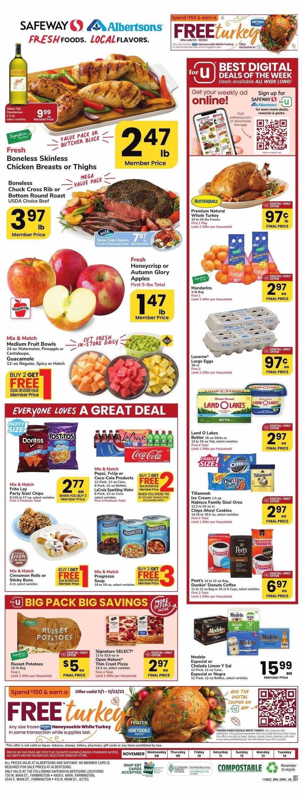 Safeway (NM) Weekly Ad Flyer Specials November 8 to November 14, 2023