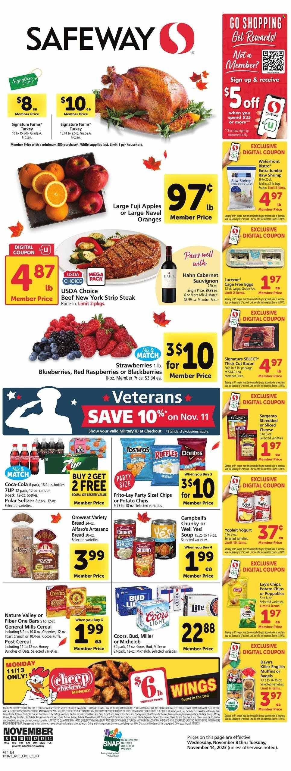 Safeway (NV) Weekly Ad Flyer Specials November 8 to November 14, 2023