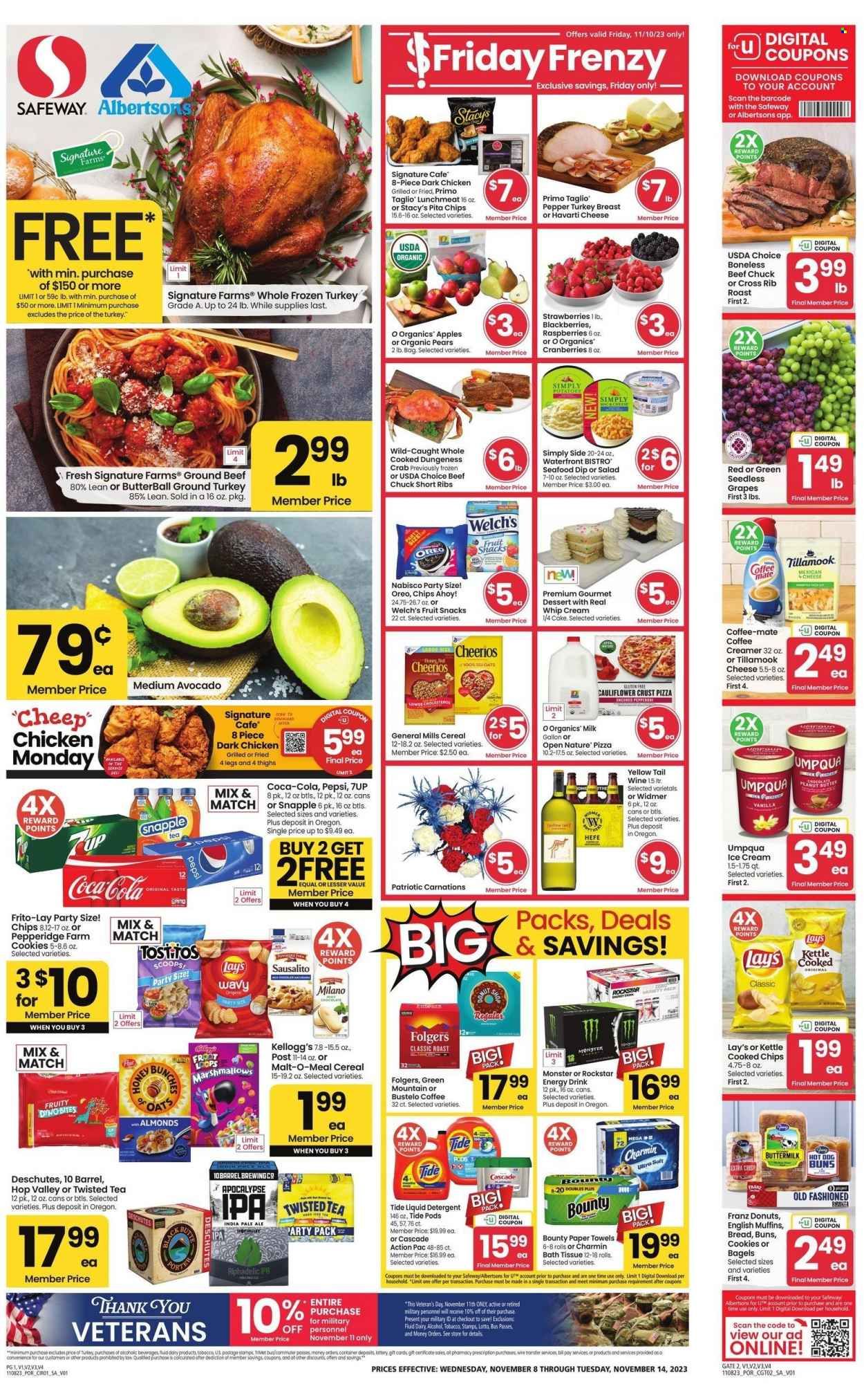 Safeway (OR, WA) Weekly Ad Flyer Specials November 8 to November 14, 2023