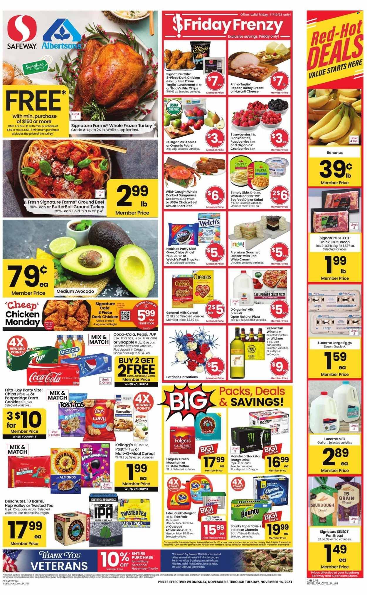 Safeway (OR) Weekly Ad Flyer Specials November 8 to November 14, 2023