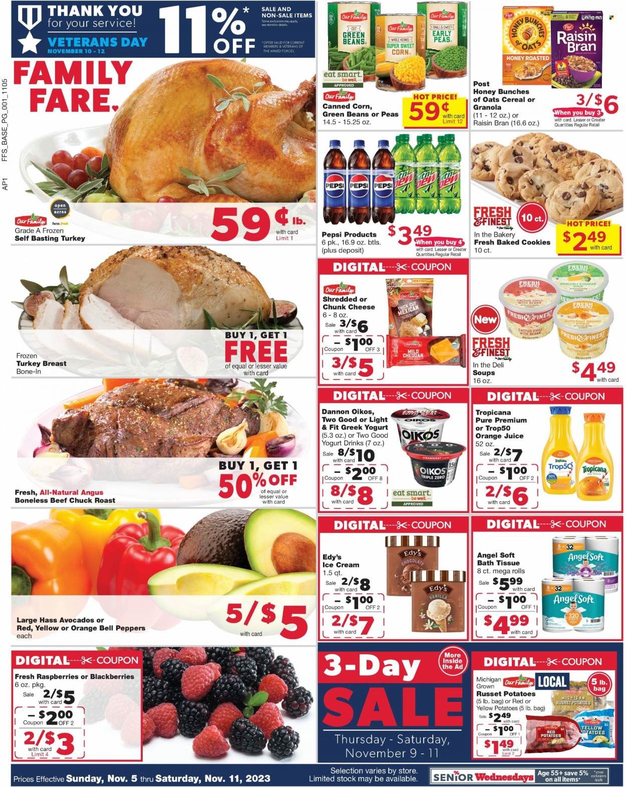 Family Fare (MI) Weekly Ad Flyer Specials November 5 to November 11, 2023