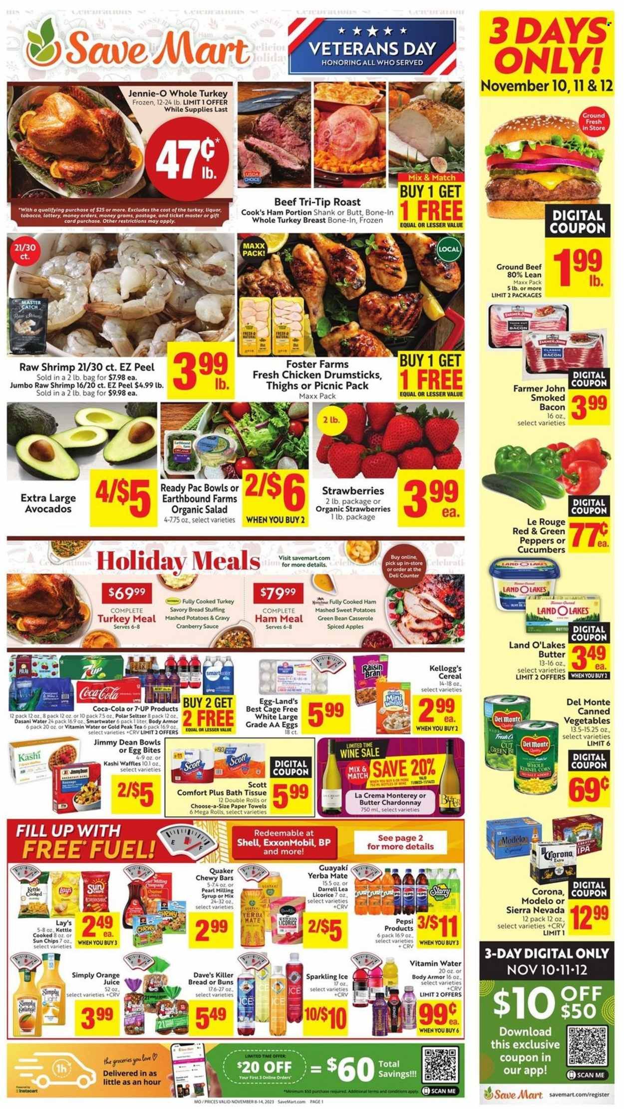 Save Mart (CA, NV) Weekly Ad Flyer Specials November 8 to November 14, 2023