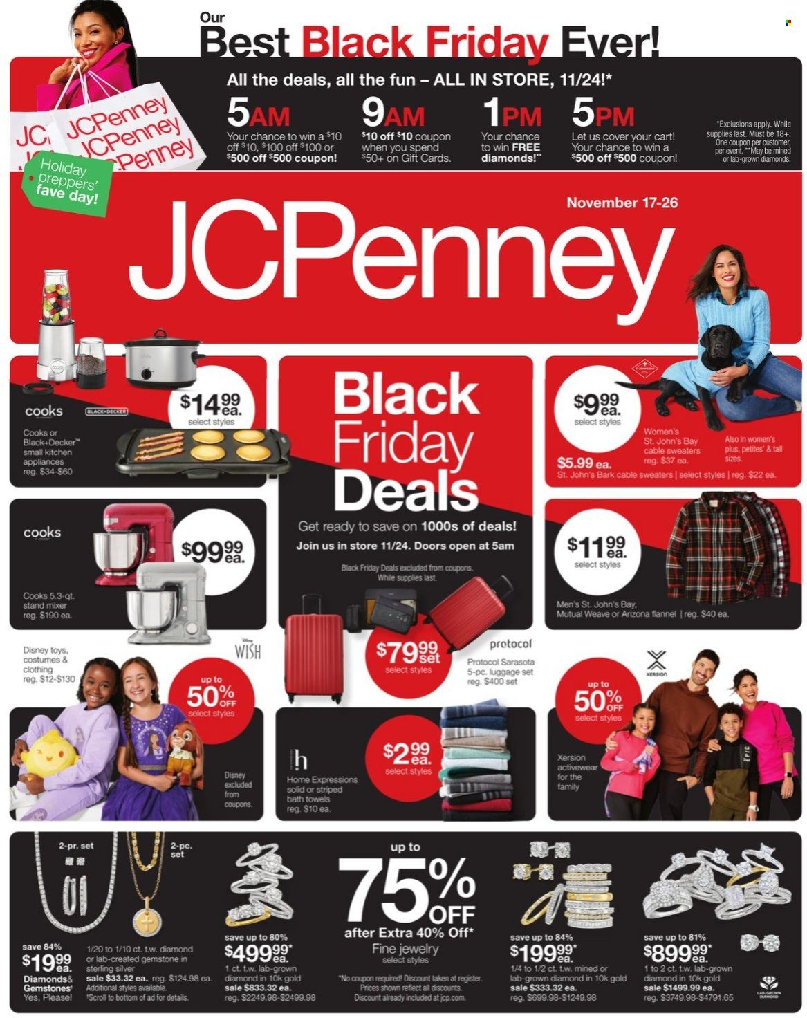 JCPenney Weekly Ad Flyer Specials November 17 to November 26, 2023