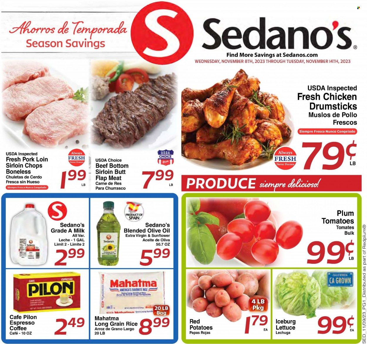 Sedano's (FL) Weekly Ad Flyer Specials November 8 to November 14, 2023