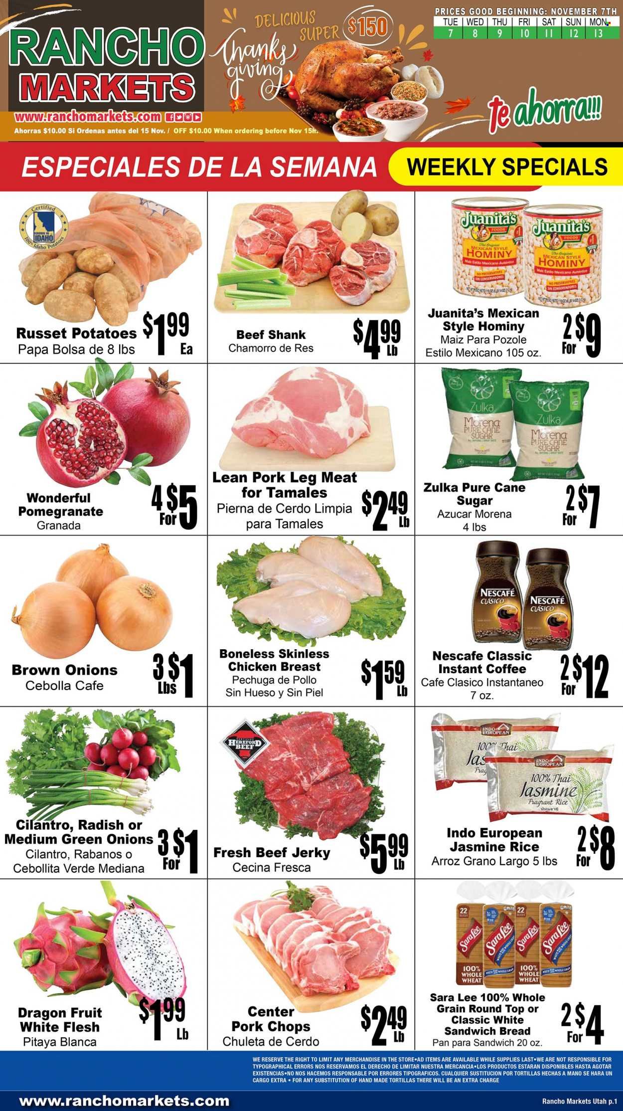 Rancho Markets (UT) Weekly Ad Flyer Specials November 7 to November 13, 2023