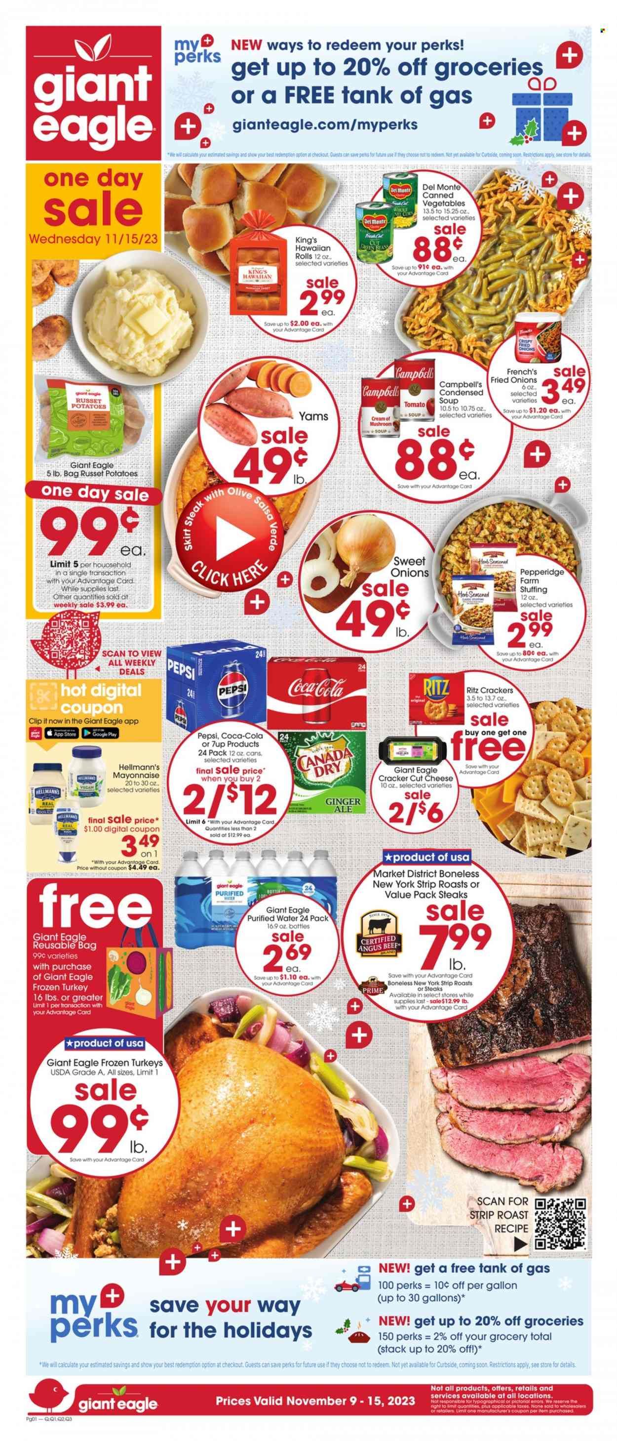 Giant Eagle (OH) Weekly Ad Flyer Specials November 9 to November 15, 2023