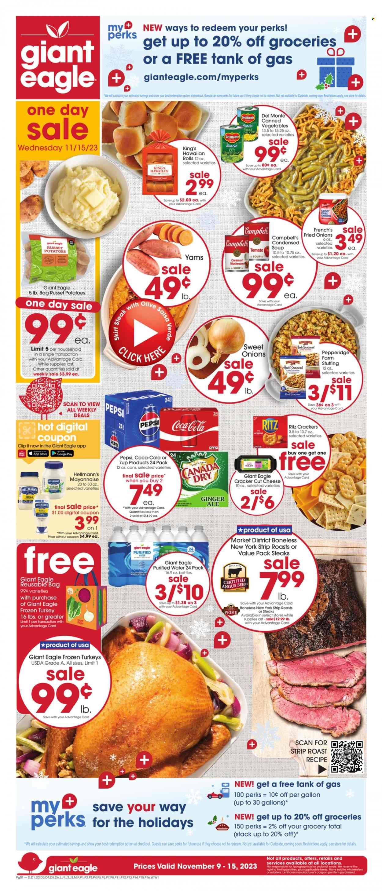 Giant Eagle (PA) Weekly Ad Flyer Specials November 9 to November 15, 2023