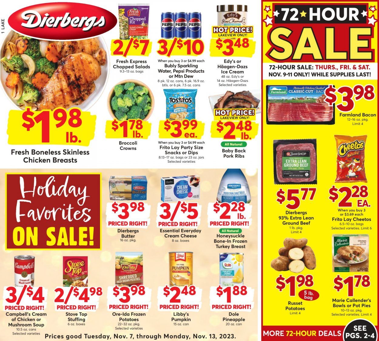 Dierbergs (MO) Weekly Ad Flyer Specials November 7 to November 13, 2023