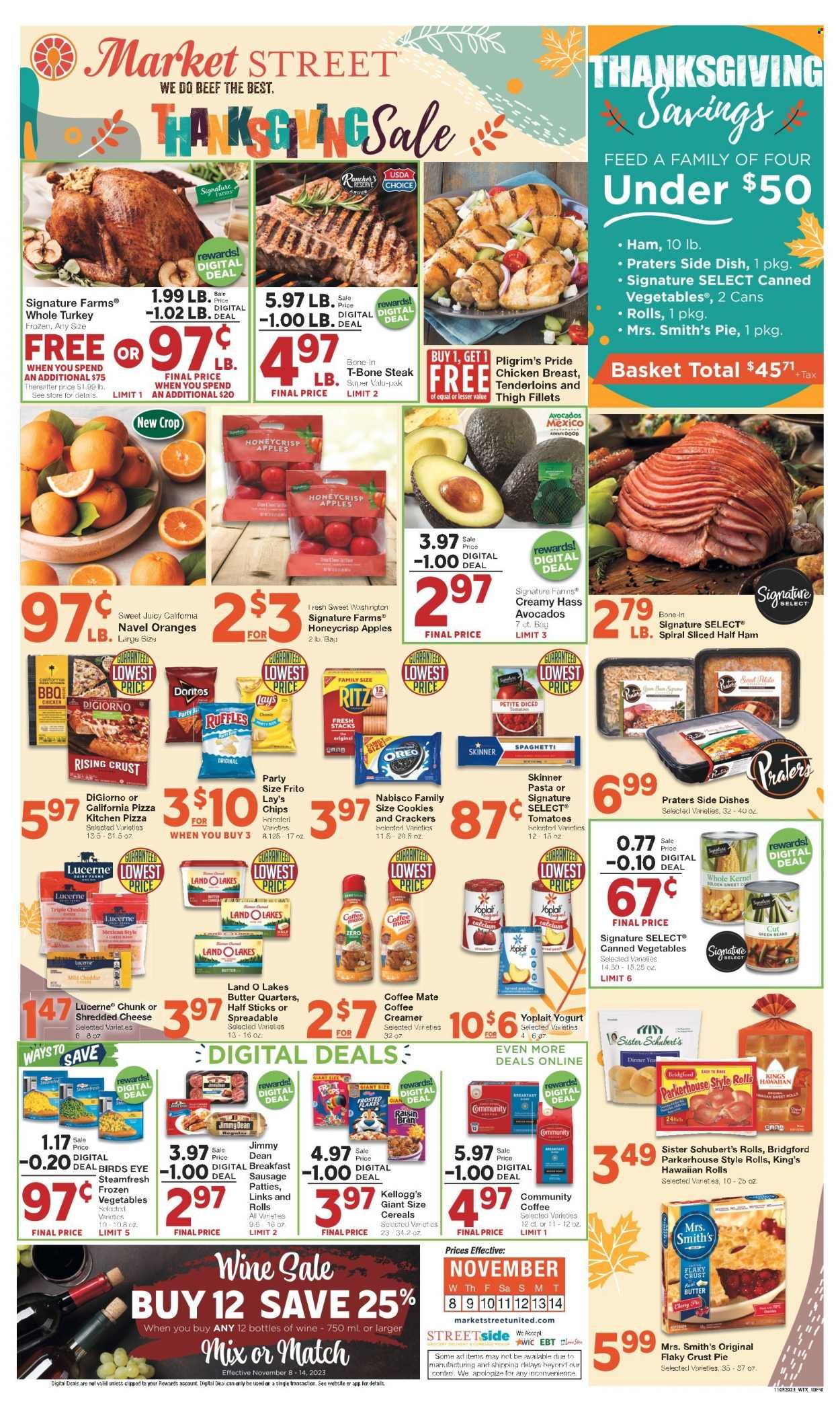 Market Street (NM, TX) Weekly Ad Flyer Specials November 8 to November 14, 2023