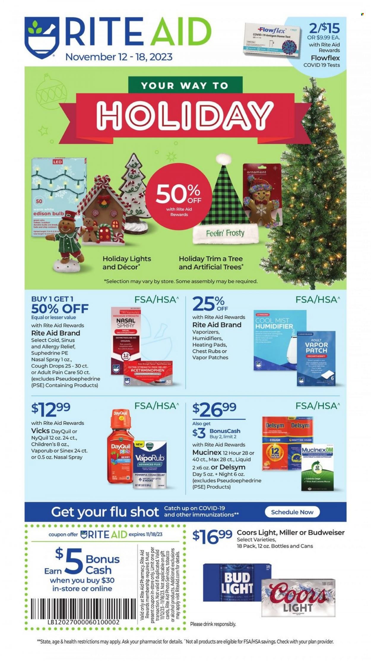RITE AID Weekly Ad Flyer Specials November 12 to November 18, 2023