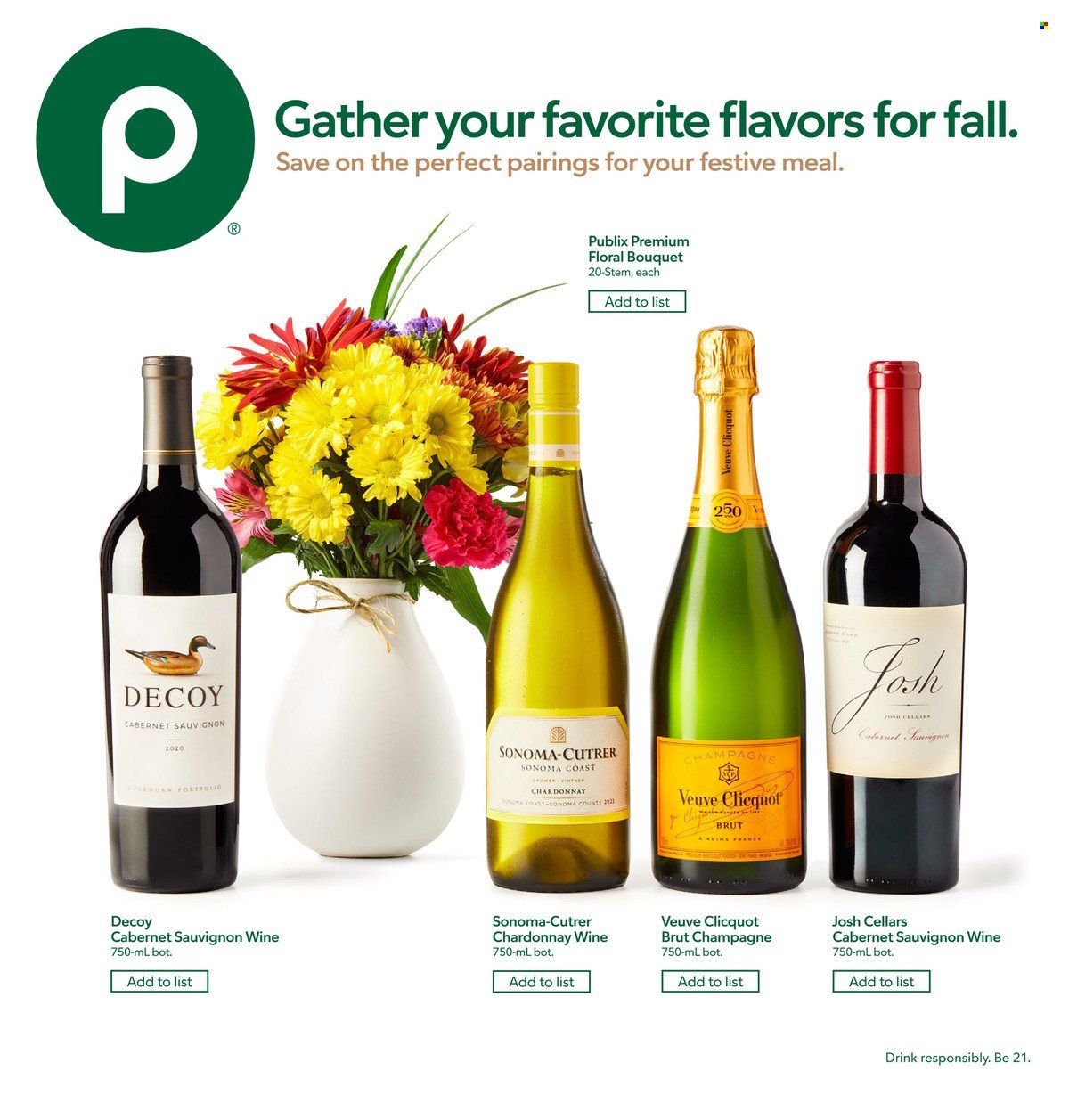 Publix (AL, FL, GA, NC, SC, TN) Weekly Ad Flyer Specials November 9 to November 30, 2023
