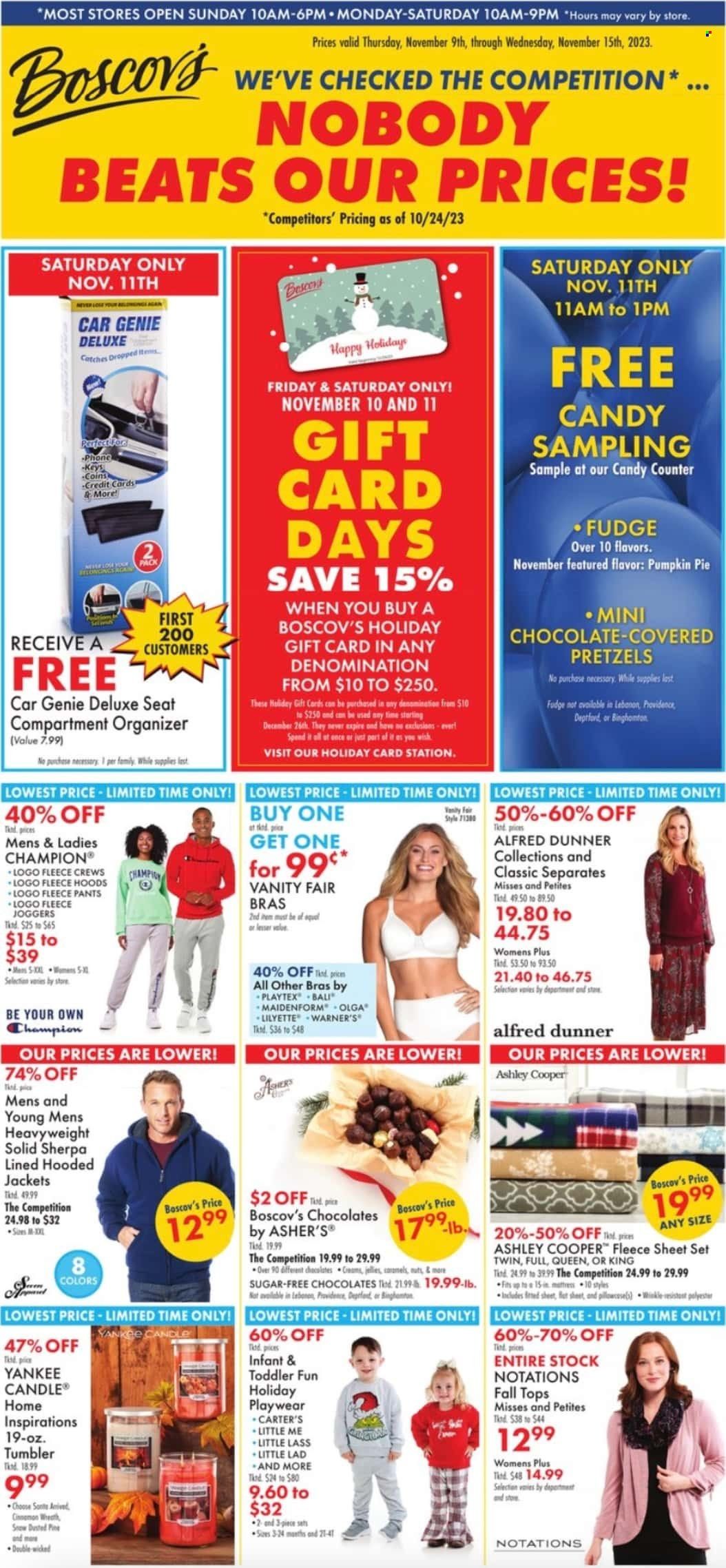 Boscov's (CT, DE, MD, NJ, NY, PA) Weekly Ad Flyer Specials November 9 to November 15, 2023