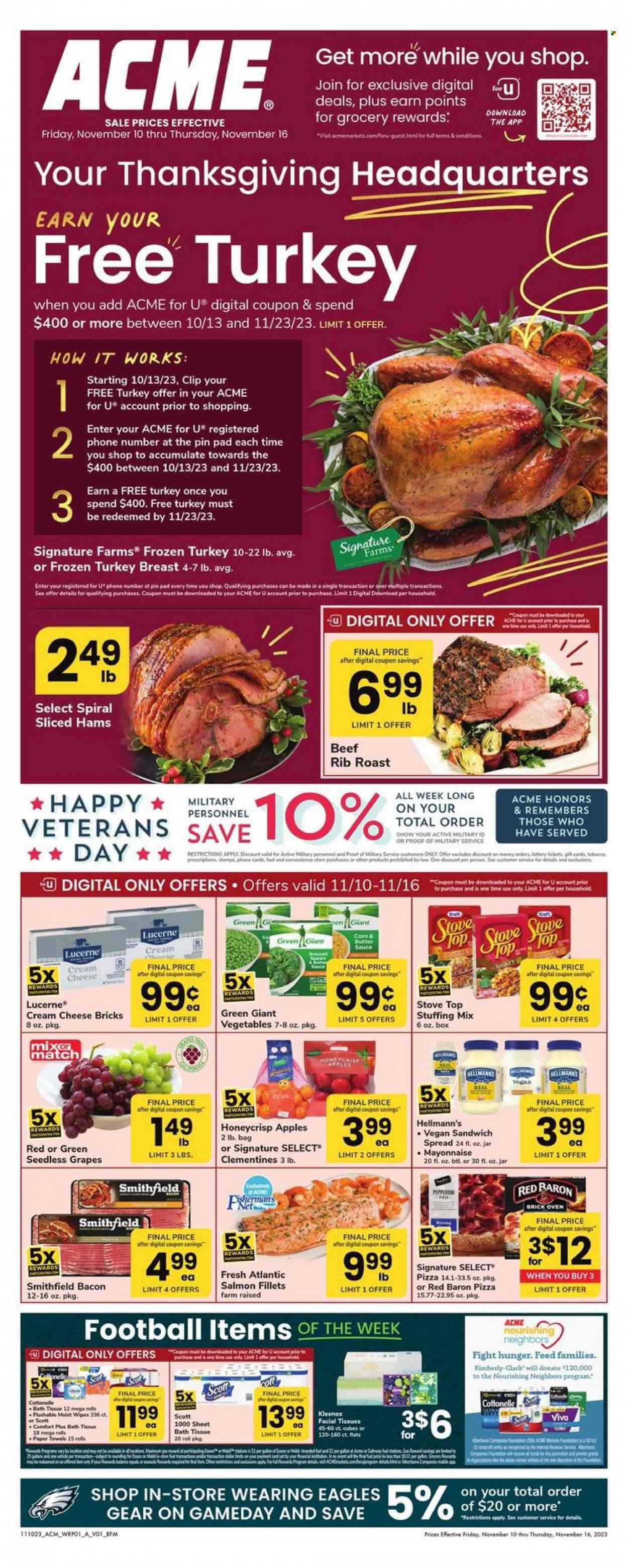 ACME (DE, NJ, NY, PA) Weekly Ad Flyer Specials November 10 to November 16, 2023