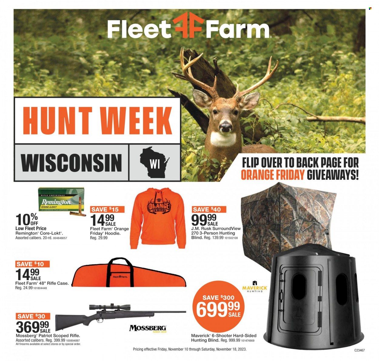 Fleet Farm (IA, MN, ND, WI) Weekly Ad Flyer Specials November 10 to November 18, 2023