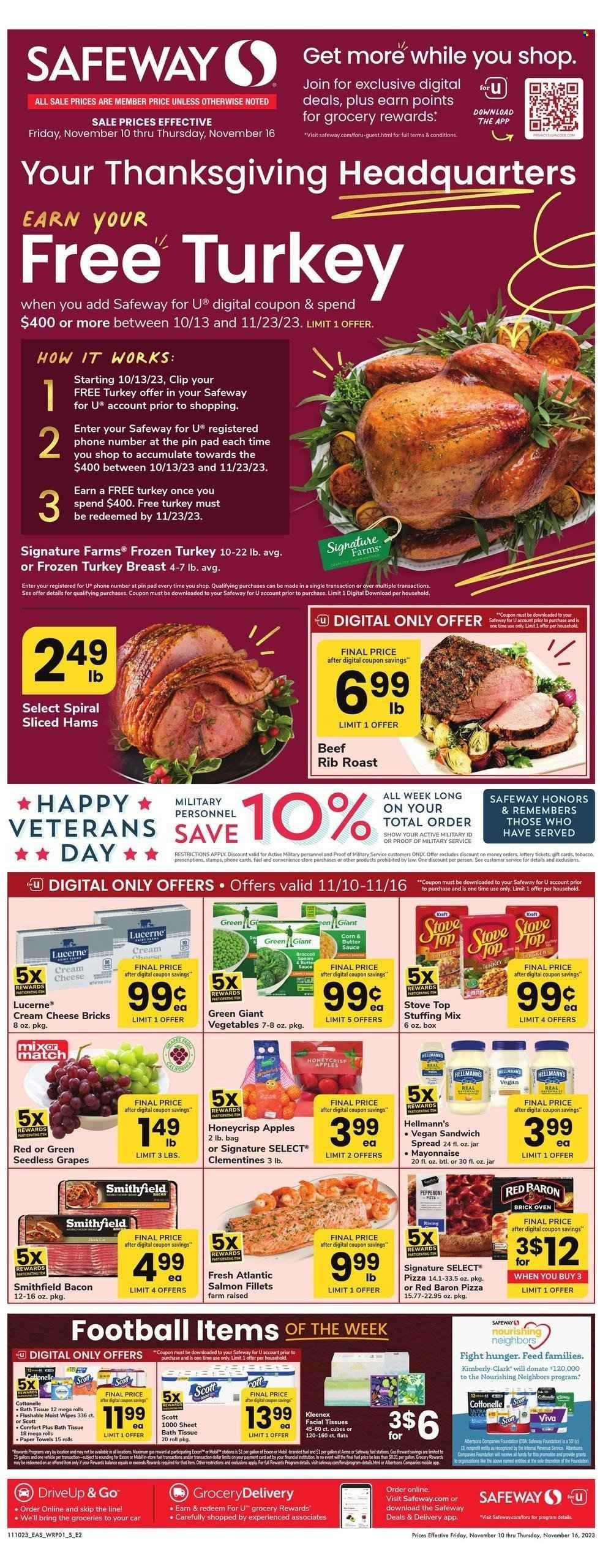 Safeway (VA) Weekly Ad Flyer Specials November 10 to November 16, 2023