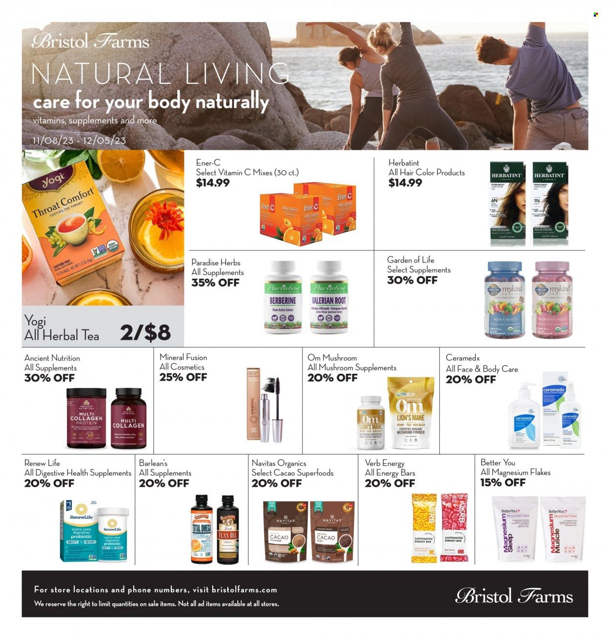 Bristol Farms (CA) Weekly Ad Flyer Specials November 8 to December 5, 2023