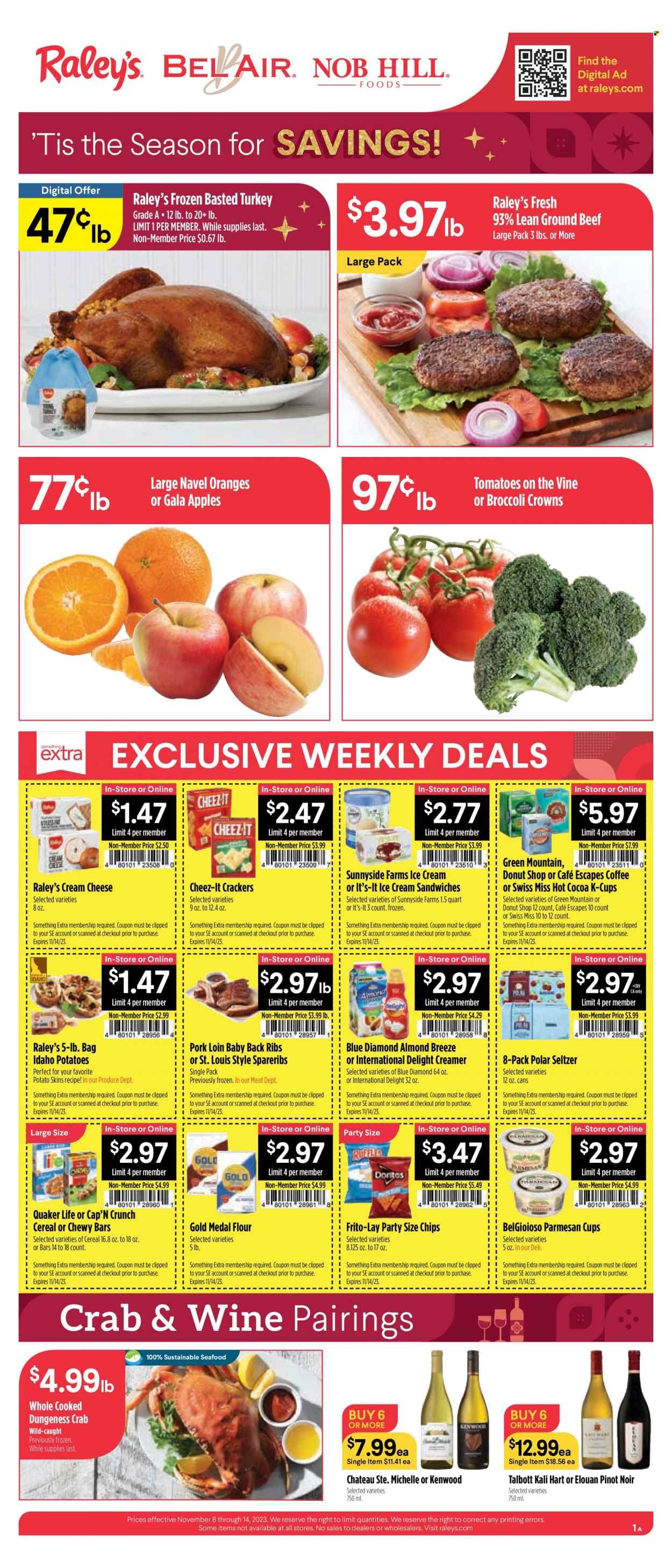 Raley's (CA, NV) Weekly Ad Flyer Specials November 8 to November 14, 2023