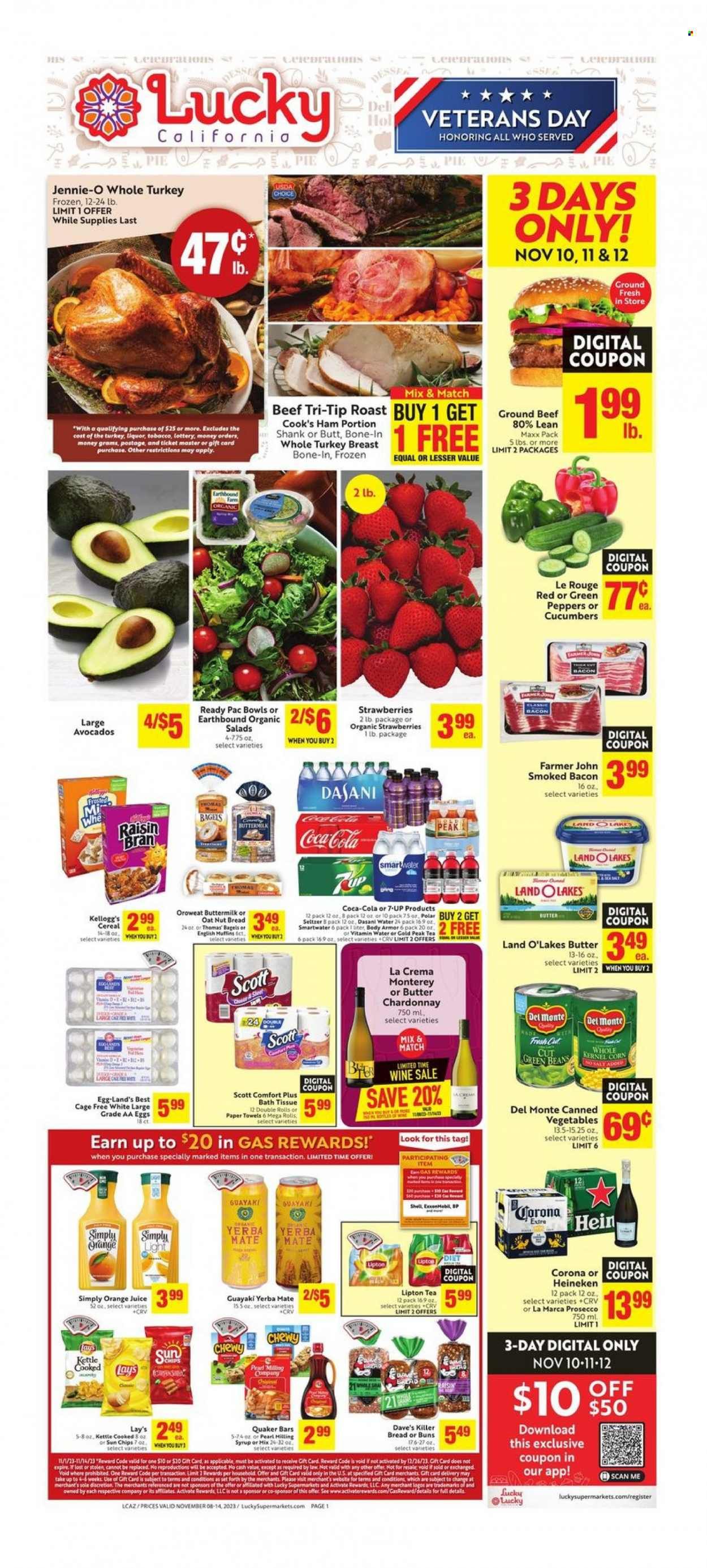 Lucky California Weekly Ad Flyer Specials November 8 to November 14, 2023