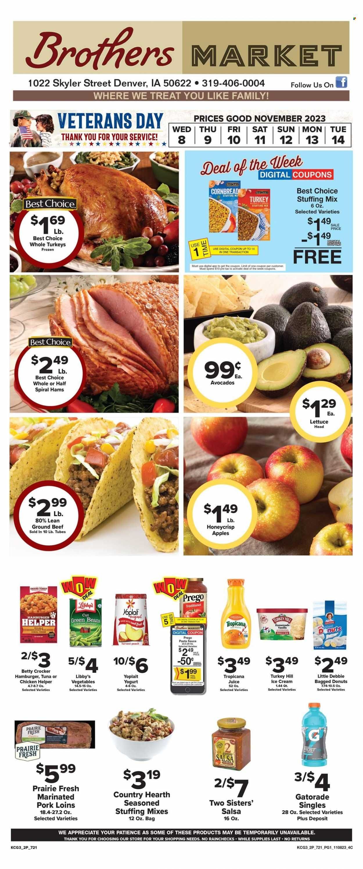 Brothers Market (IA, KS, MO) Weekly Ad Flyer Specials November 8 to November 14, 2023