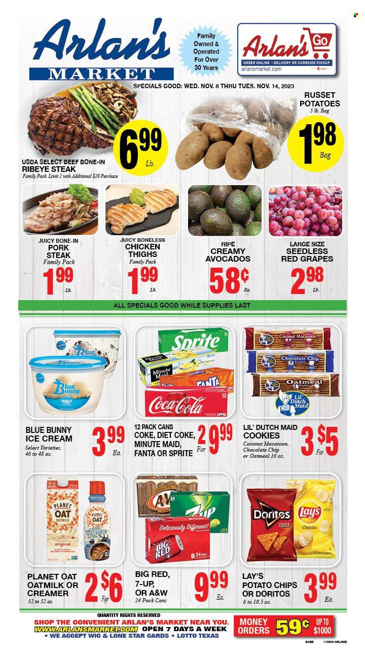 Arlan's Market (TX) Weekly Ad Flyer Specials November 8 to November 14, 2023