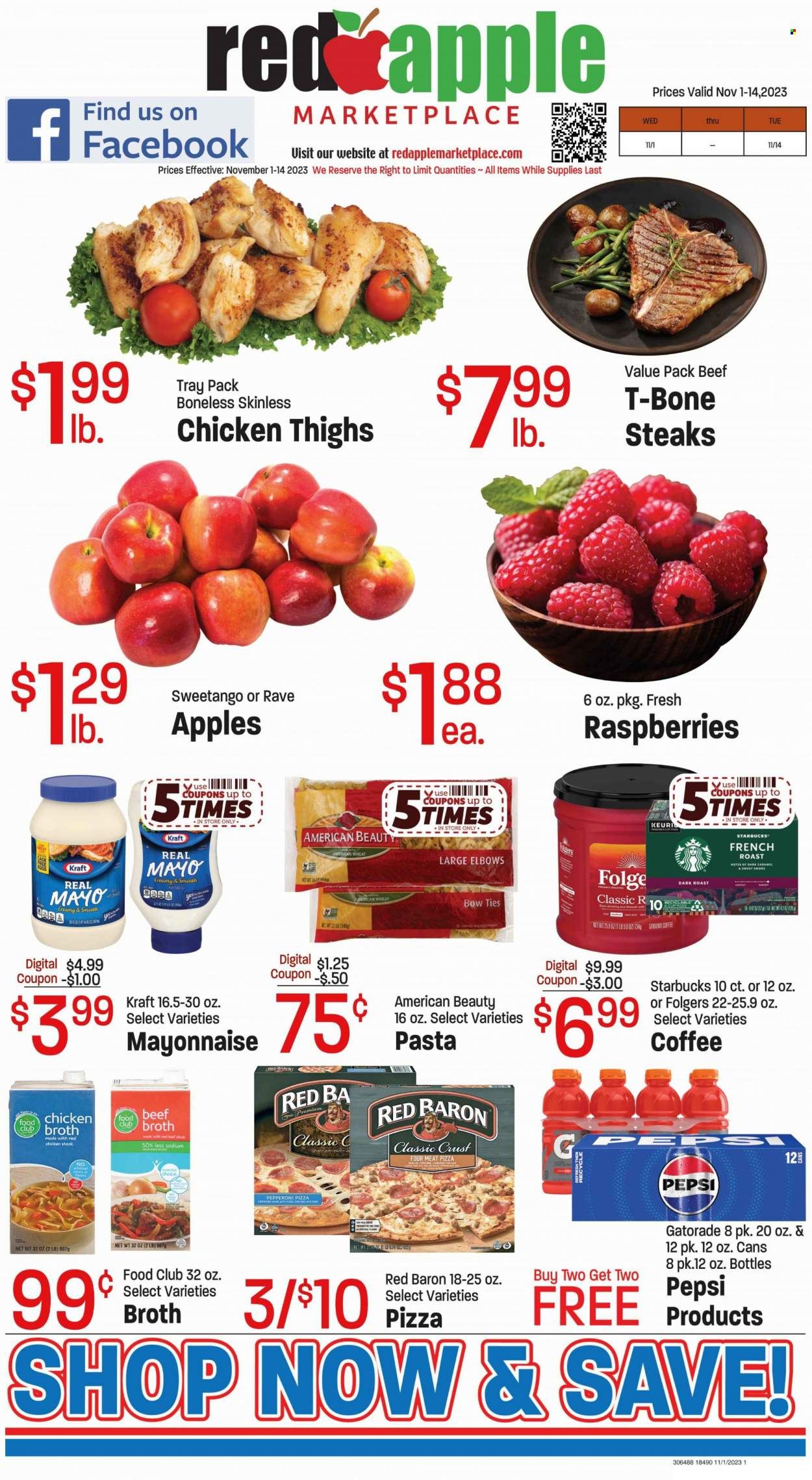 Red Apple Marketplace (OR) Weekly Ad Flyer Specials November 1 to November 14, 2023