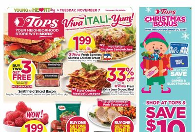 Tops Weekly Ad Flyer Specials November 5 to November 11, 2023