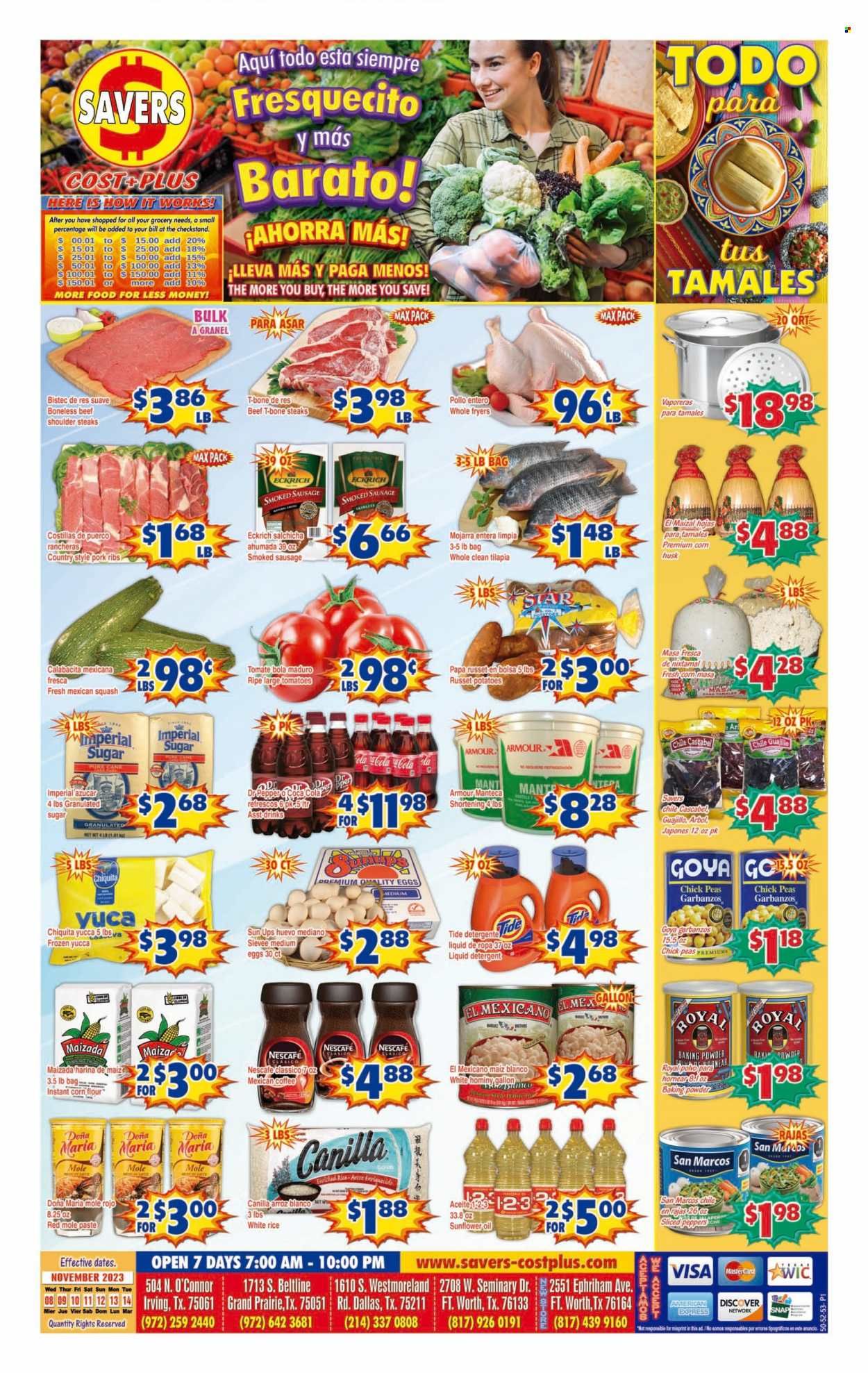 Savers Cost Plus (TX) Weekly Ad Flyer Specials November 8 to November 14, 2023
