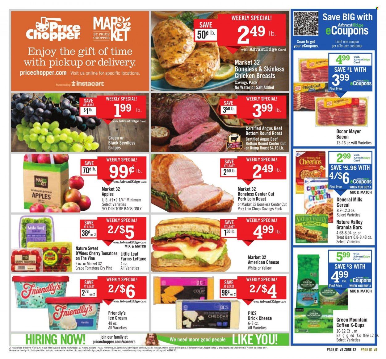 Price Chopper (VT) Weekly Ad Flyer Specials November 12 to November 18, 2023