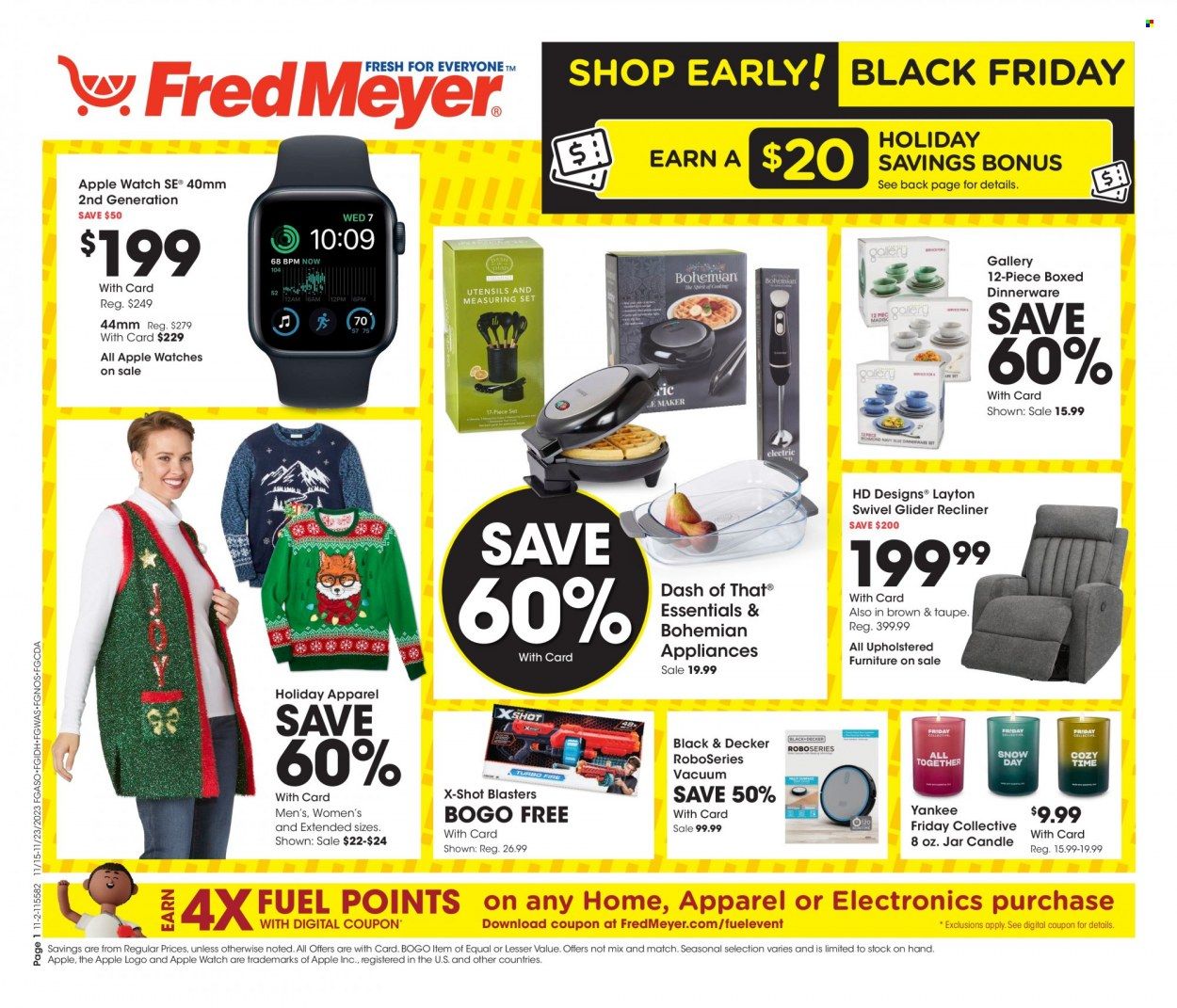 Fred Meyer (WA) Weekly Ad Flyer Specials November 15 to November 23, 2023