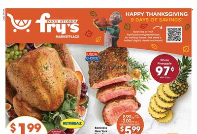 Fry’s (AZ) Weekly Ad Flyer Specials November 15 to November 23, 2023