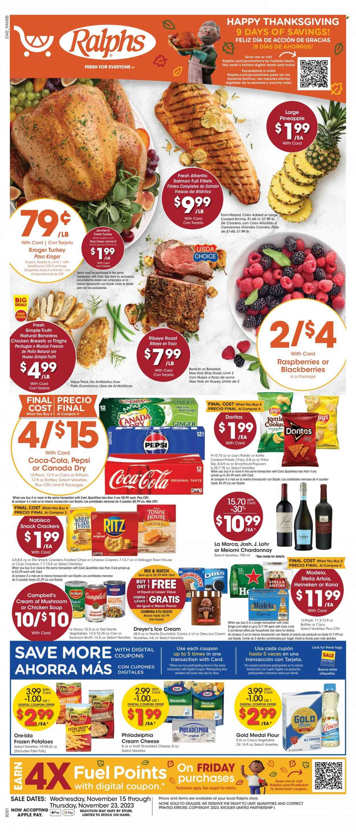 Ralphs (CA) Weekly Ad Flyer Specials November 15 to November 23, 2023
