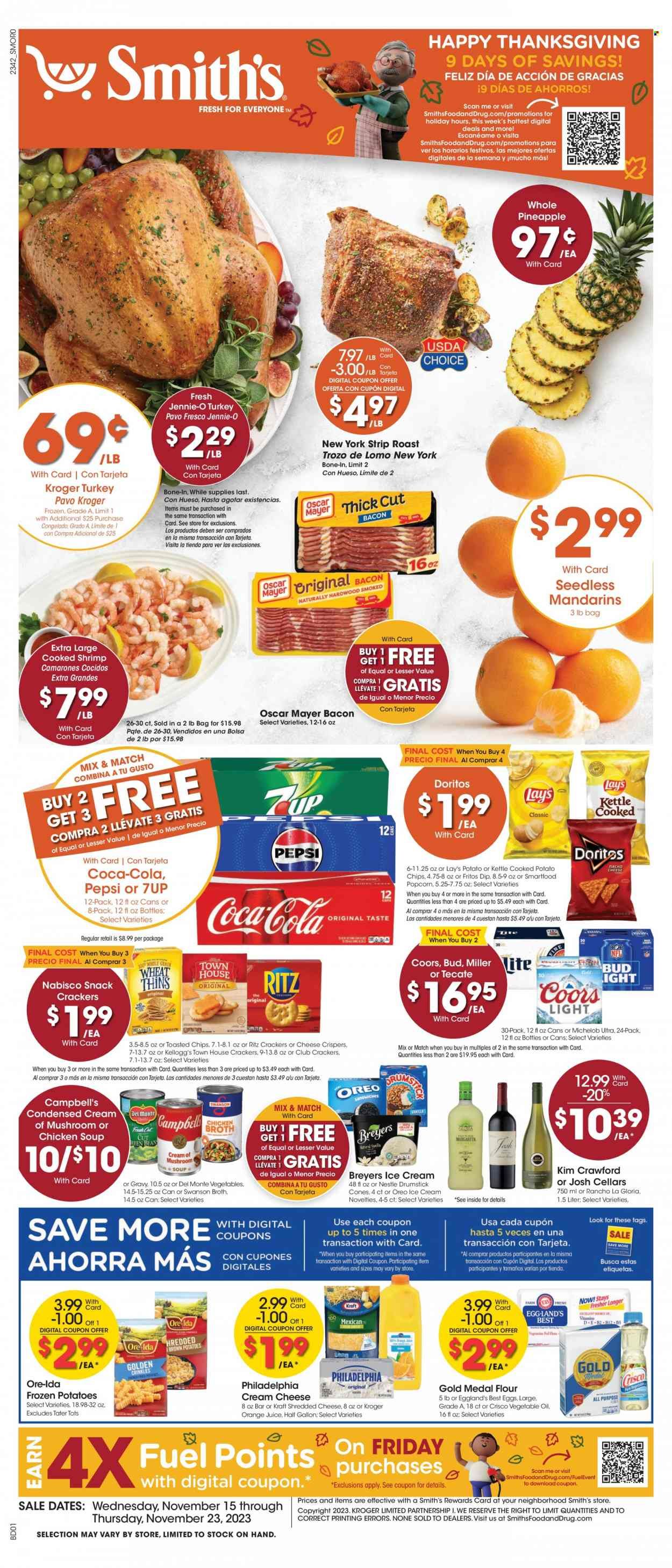 Smith's (AZ, ID, MT, NM, NV, UT, WY) Weekly Ad Flyer Specials November 15 to November 23, 2023