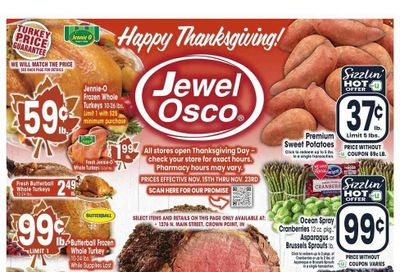 Jewel Osco (IN) Weekly Ad Flyer Specials November 15 to November 23, 2023