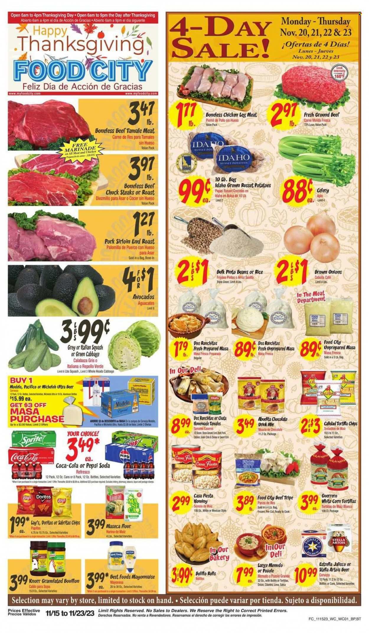 Food City (AZ) Weekly Ad Flyer Specials November 15 to November 23, 2023