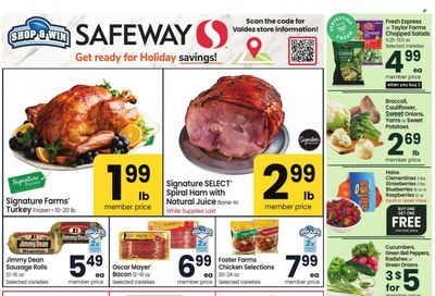 Safeway (AK) Weekly Ad Flyer Specials November 15 to November 23, 2023