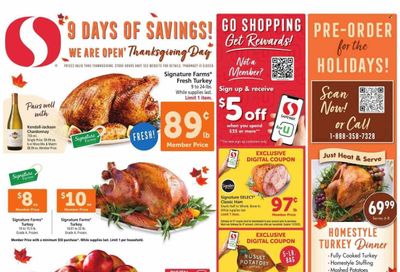 Safeway (CA) Weekly Ad Flyer Specials November 15 to November 23, 2023