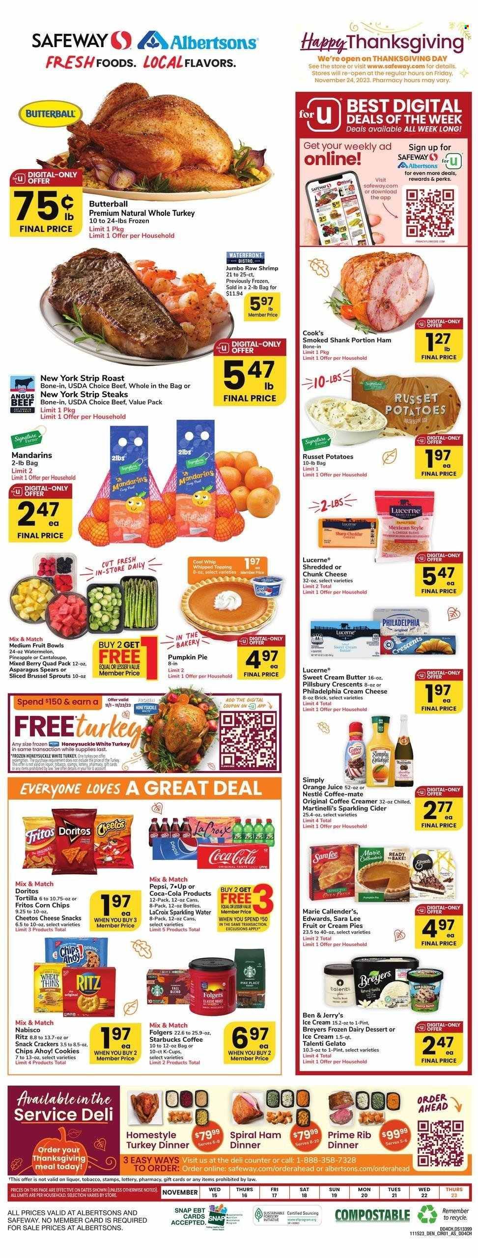 Safeway (CO, WY) Weekly Ad Flyer Specials November 15 to November 23, 2023