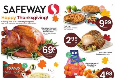 Safeway (MT) Weekly Ad Flyer Specials November 15 to November 23, 2023