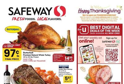 Safeway (NE) Weekly Ad Flyer Specials November 15 to November 23, 2023