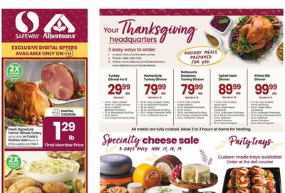 Safeway (OR, WA) Weekly Ad Flyer Specials November 15 to November 23, 2023